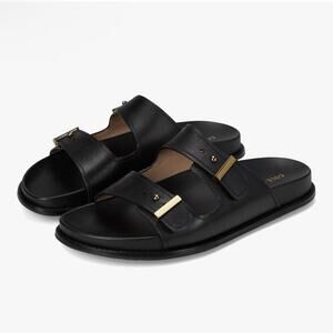 Cole Haan Women's Size 7 Marisol Footbed Slipper Black.